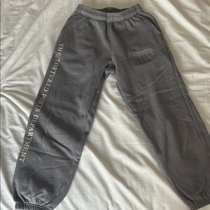 TTPD gray embossed sweatpants
